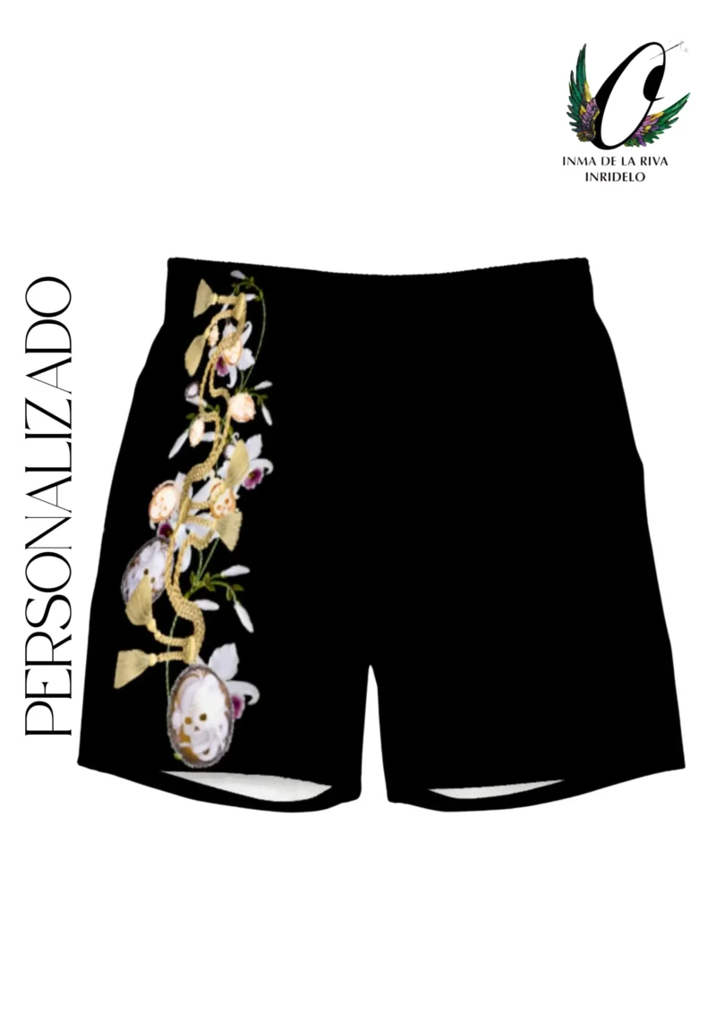 Bañador Hombre Orquídeas y Camafeos