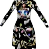 Vestido Diseño Exclusivo Inma de la Riva Mami Mumi Colibrí