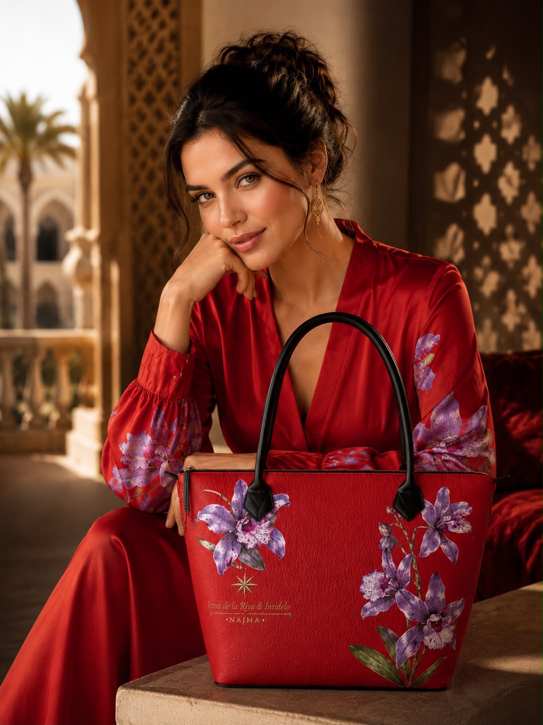 Bolso NAJMA · Jardin des Orchidées