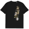 Camiseta Bio Unisex Orquídeas y Camafeos