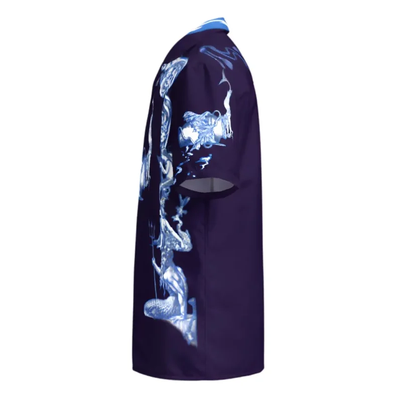 Camisa Neptuno y las Sirenas diseño exclusivo Inma de la Riva