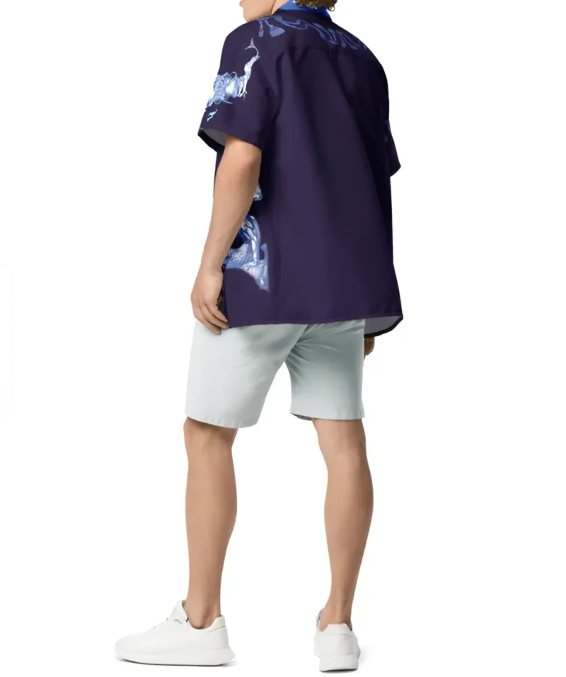 Camisa Neptuno y las Sirenas diseño exclusivo Inma de la Riva