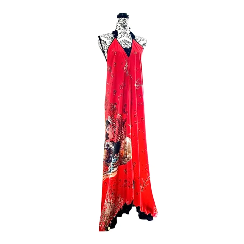 Vestido "Fondo Marino La Niña del Mar"