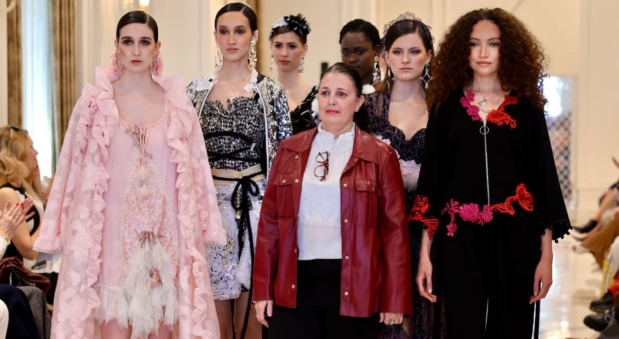 Inma de la Riva Desfile final Foto Modelos