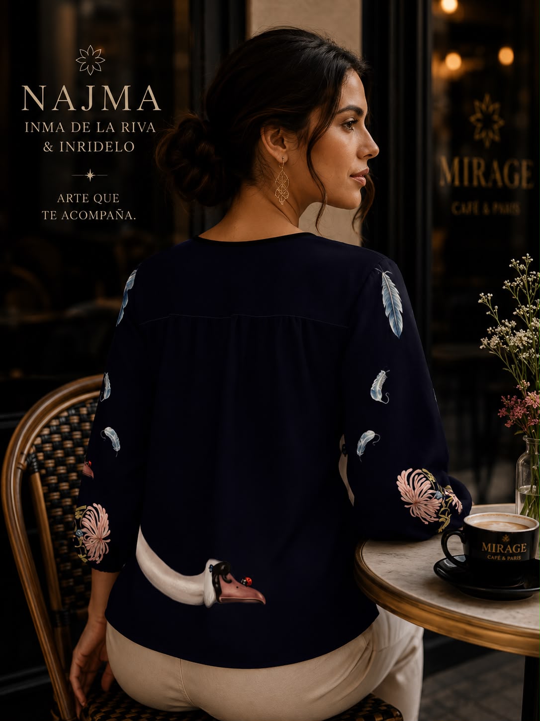 Blusa "Los Cisnes": Serenidad y Estilo - Imagen 6