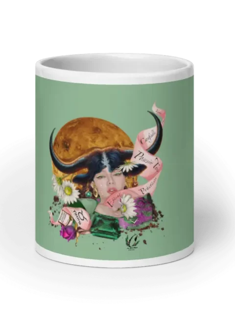 Taza Diseño Exclusivo  "Horóscopo Tauro Diseño Alternativo"