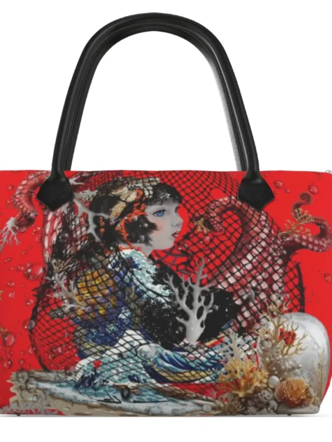 Bolso Tote "La Niña del Mar": Arte y Artesanía Exclusiva