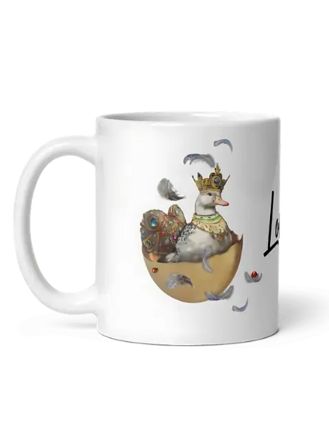 Taza Diseño Exclusivo "Patitos Reales"