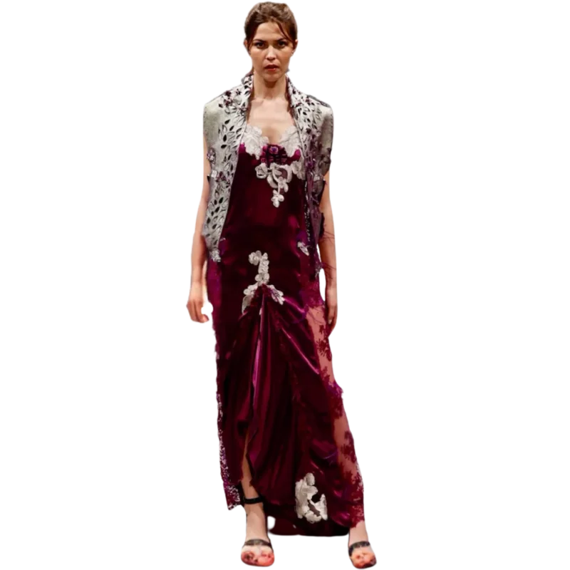 Vestido-Be renjen Real.