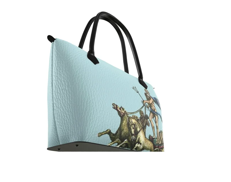 Bolso Tote "Azul claro": Arte y Artesanía Exclusiva - Imagen 3