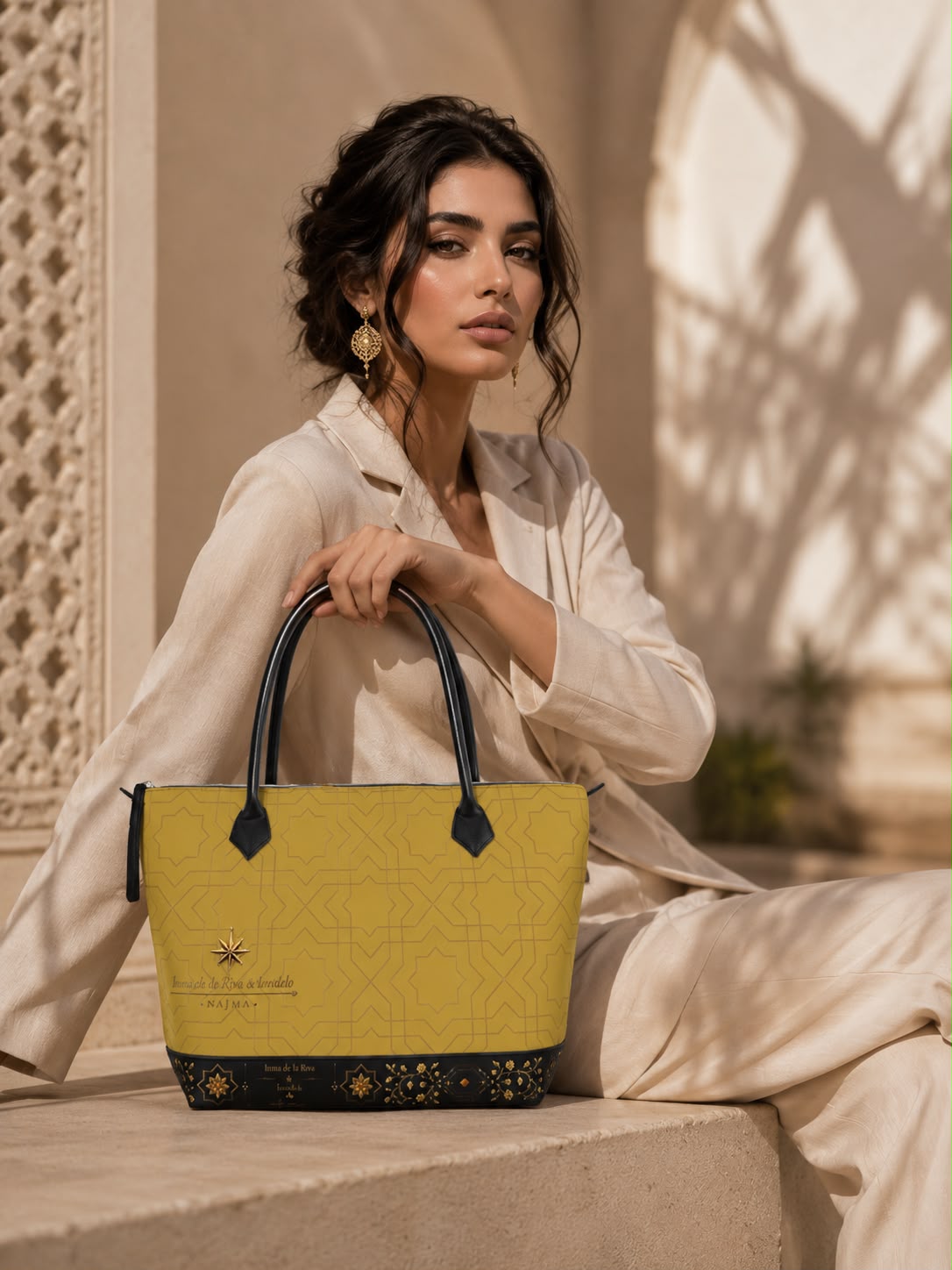 Bolso NAJMA ALBA: Arte y Artesanía Exclusiva - Imagen 6
