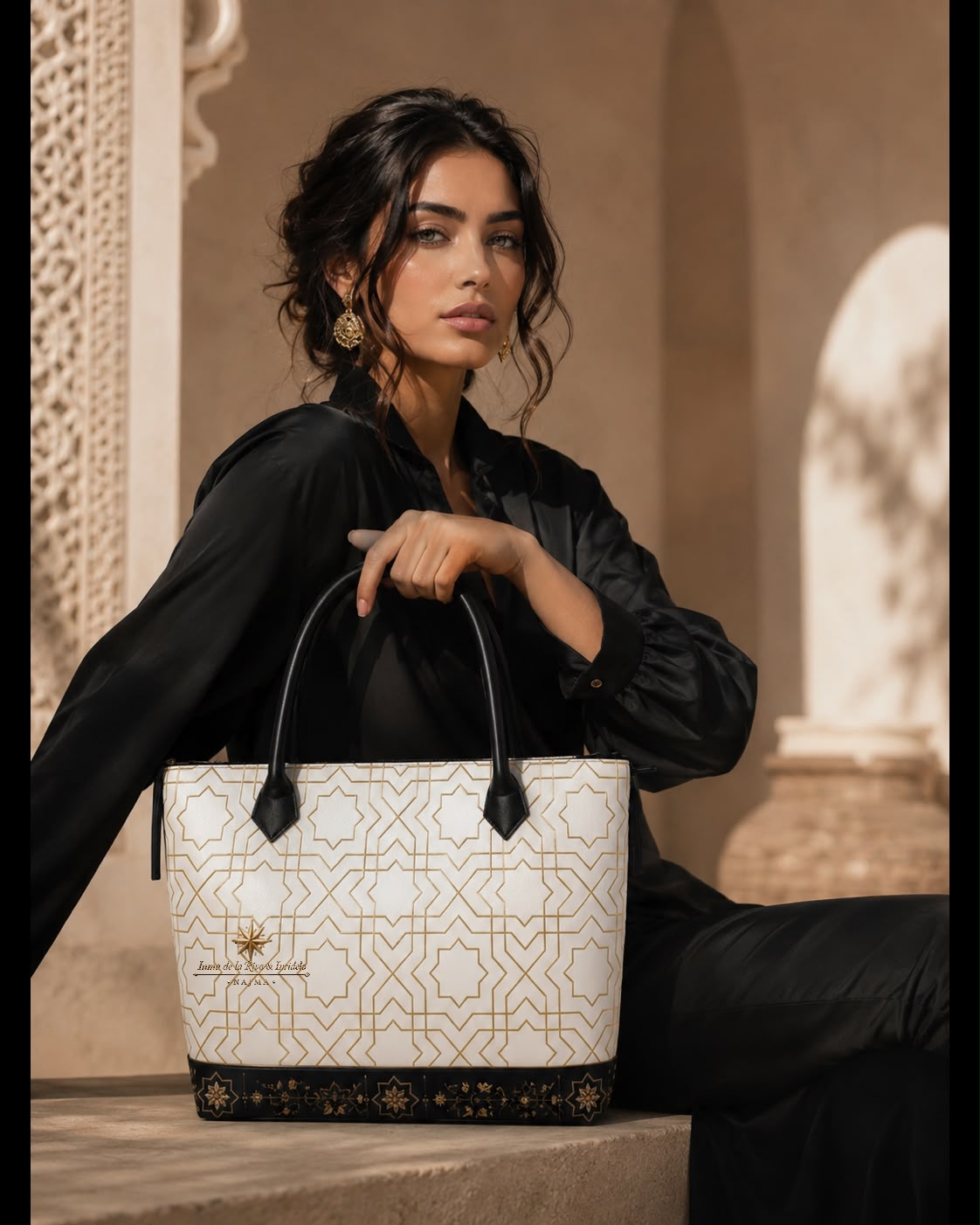 Bolso NAJMA ALBA: Arte y Artesanía Exclusiva - Imagen 7