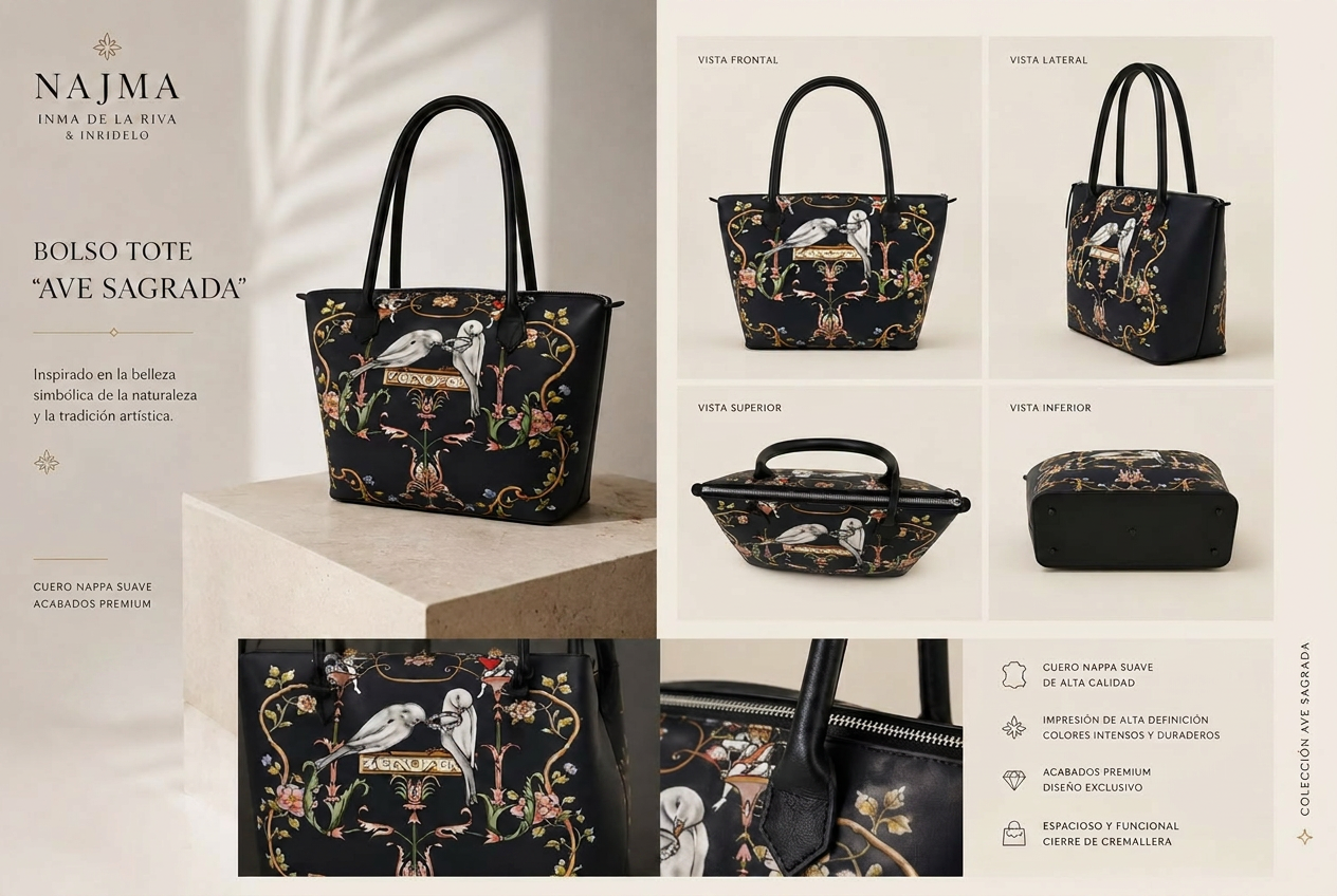 Bolso Tote "Ave Sagrada" - Imagen 9