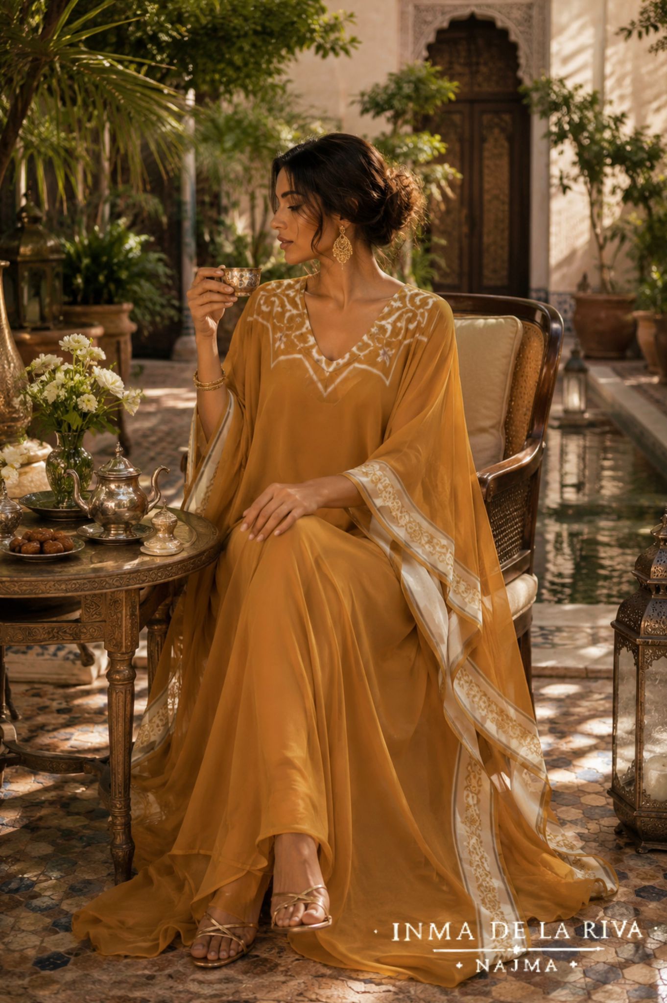 Caftán NAJMA Emerald – Resort Collection