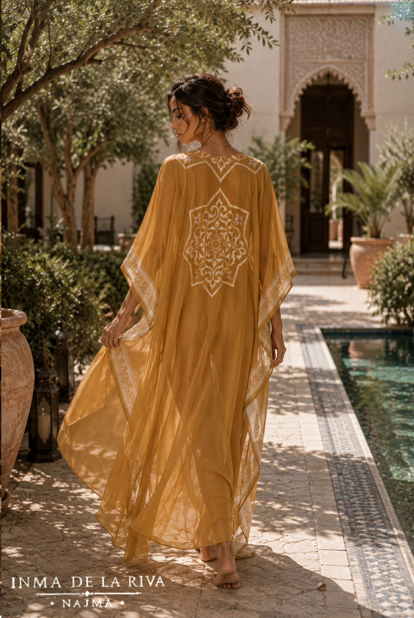 Caftán NAJMA Emerald – Resort Collection - Imagen 4