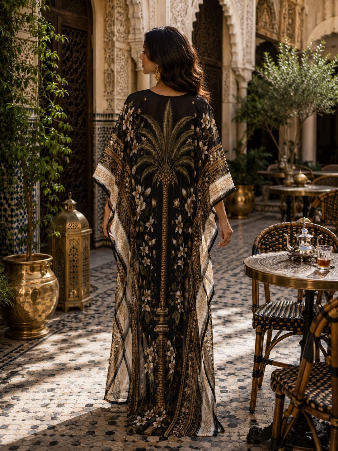 Caftán JANNAT Emerald – Resort Collection - Imagen 8
