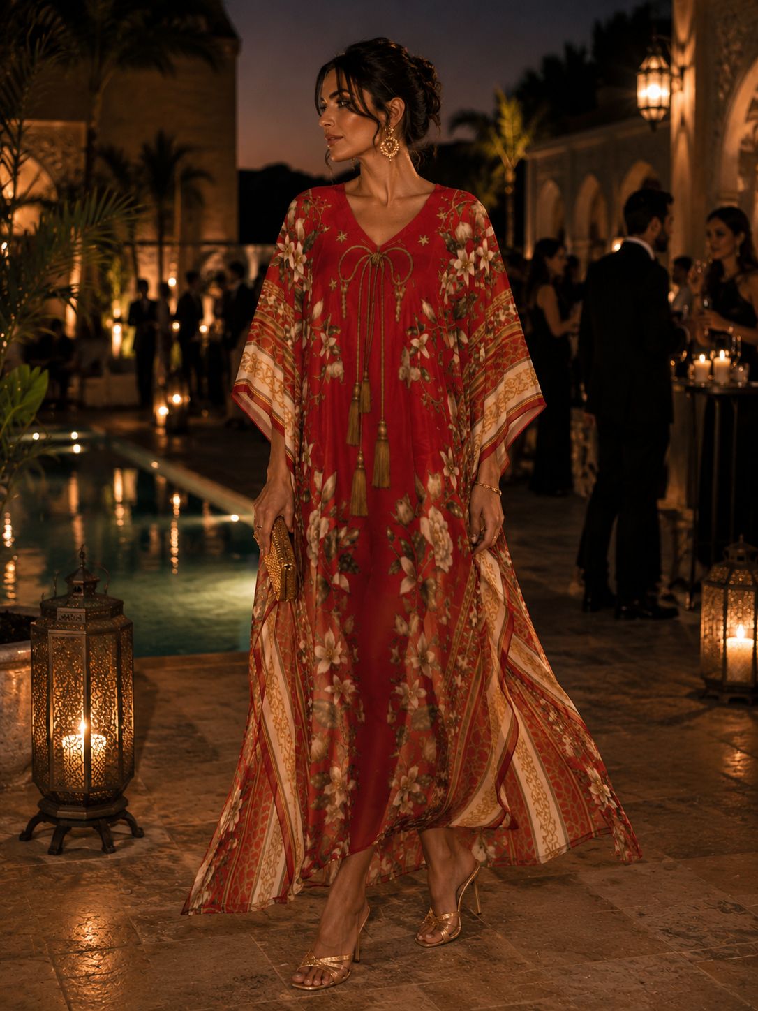 Caftán JANNAT Emerald – Resort Collection - Imagen 10