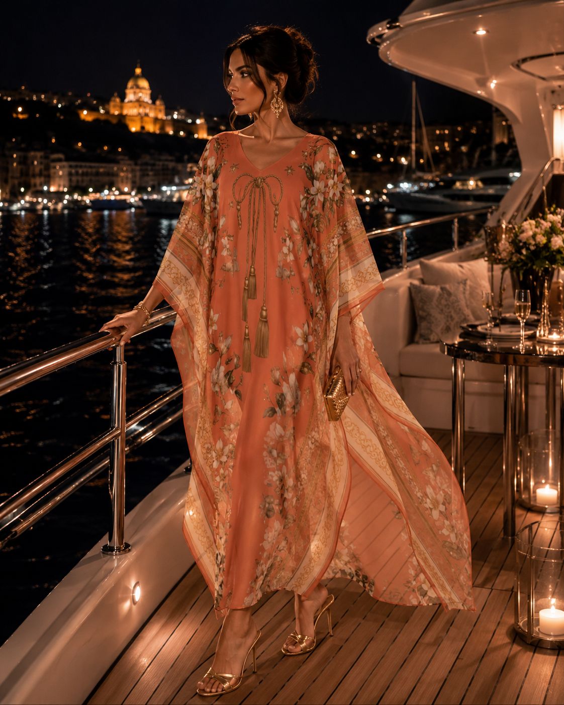 Caftán JANNAT Emerald – Resort Collection - Imagen 6