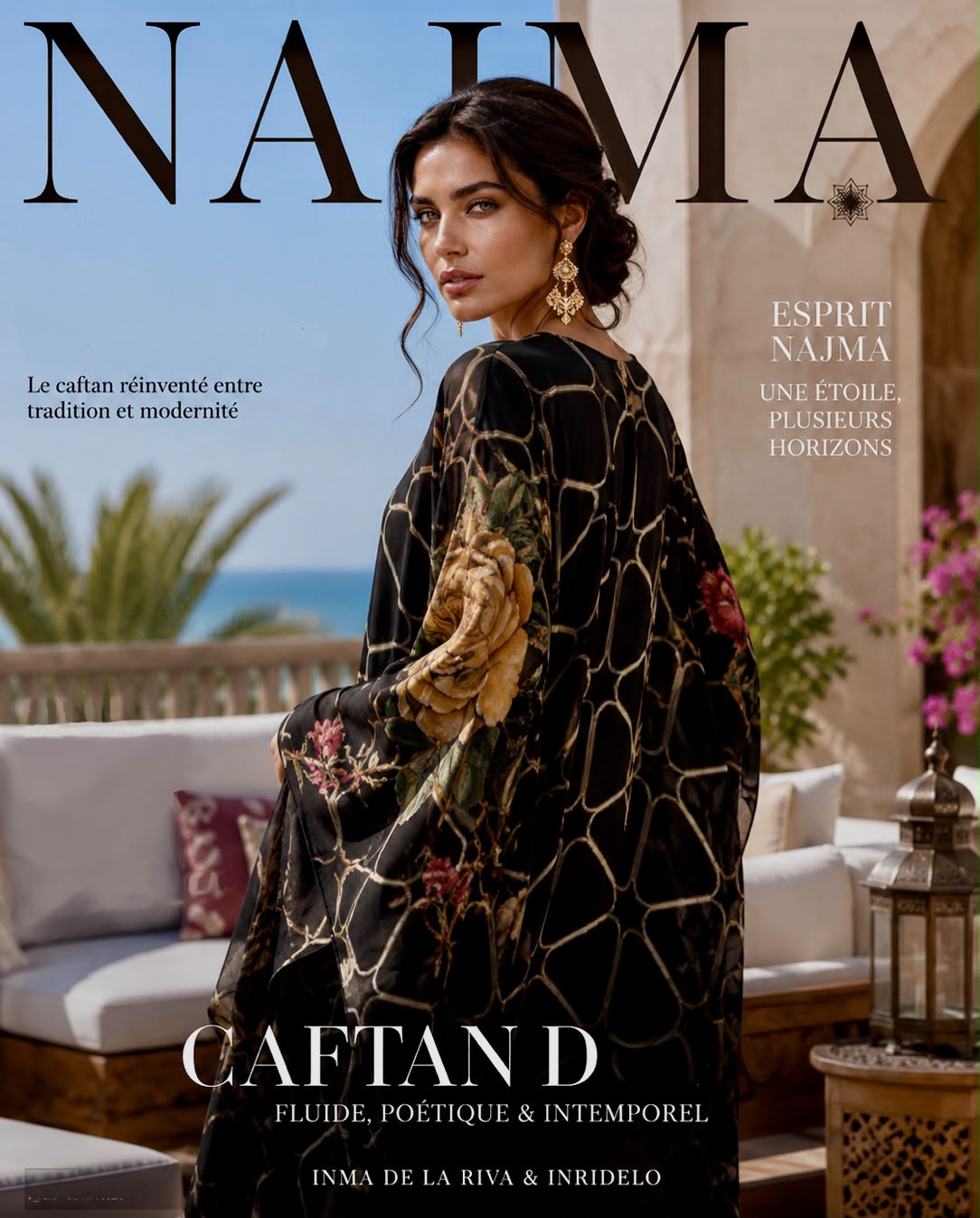 Caftán NAJMA Les Roses de Najma – Colección Resort