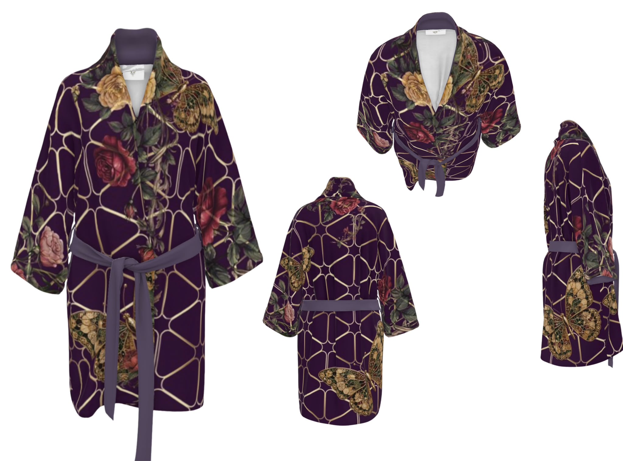 Kimono Mariposa Atlas – Colección NAJMA - Imagen 2