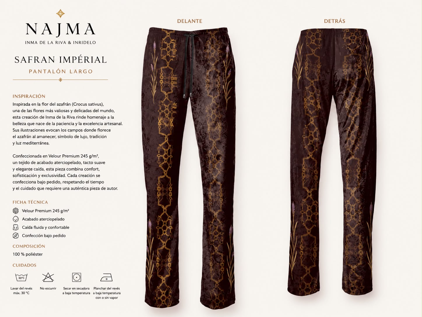 Safran Imperial · Pantalón Largo - Imagen 2